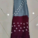 Best silk printed Daily wear saree – Image 4