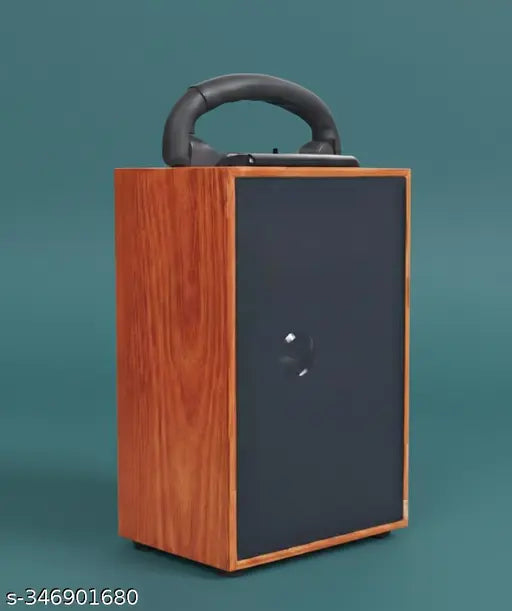 Ad Wooden Bluetooth Speaker With Dolby Sound Effect Speaker