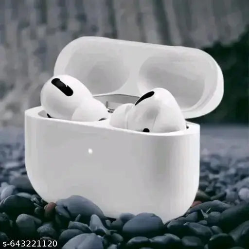 Airpod Pro - A True Wireless Bluetooth Earphones with 3 Hours of Playtime & Compatible for all Smartphones (White) | Bluetooth Earbuds | Bluetooth Headphones | Bluetooth Earphones | Wireless Headphones | Wireless Earphones | #airpod #tws #airpod pro #cove